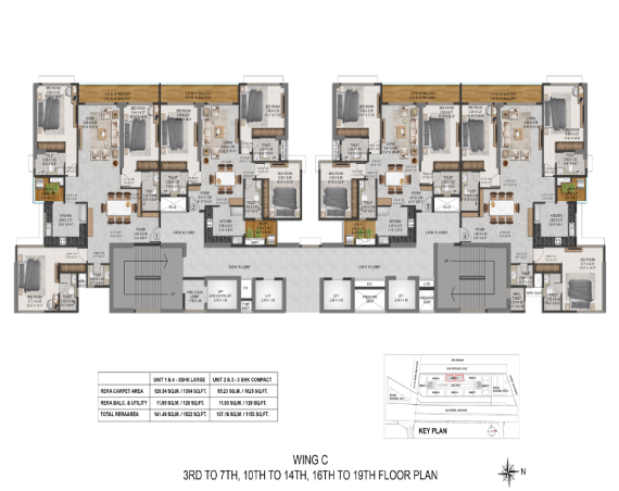 Adani Linkbay Residences Floor Plan