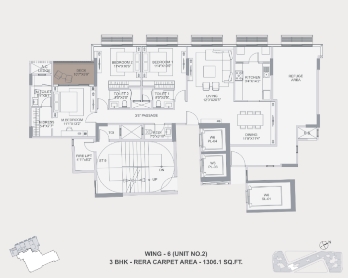 Adani Ten BKC Floor Plan