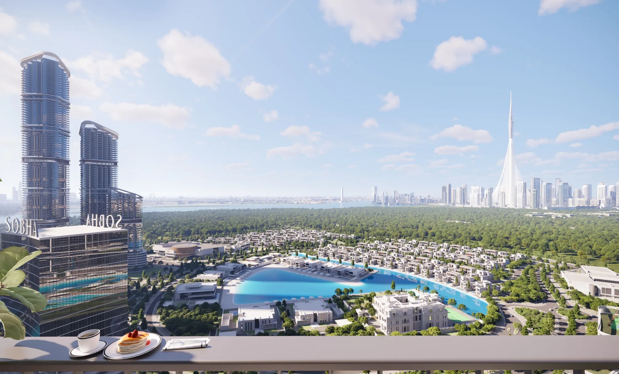 Sobha Riverside Crescent Sobha Hartland 2, Nad Al Sheba 1 - Dubai 19 Location Advantage of Sobha Riverside Crescent Sobha Hartland 2 Nad Al Sheba 1 Dubai