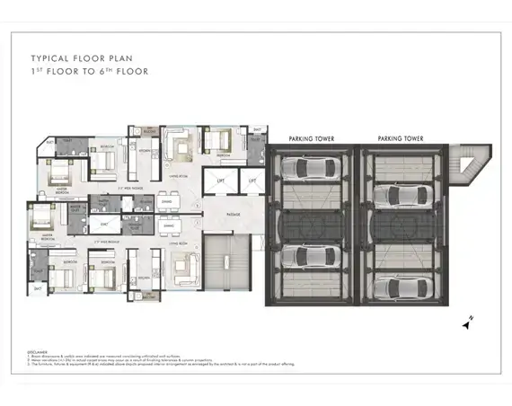 Rustomjee Prive BKC Floor Plan
