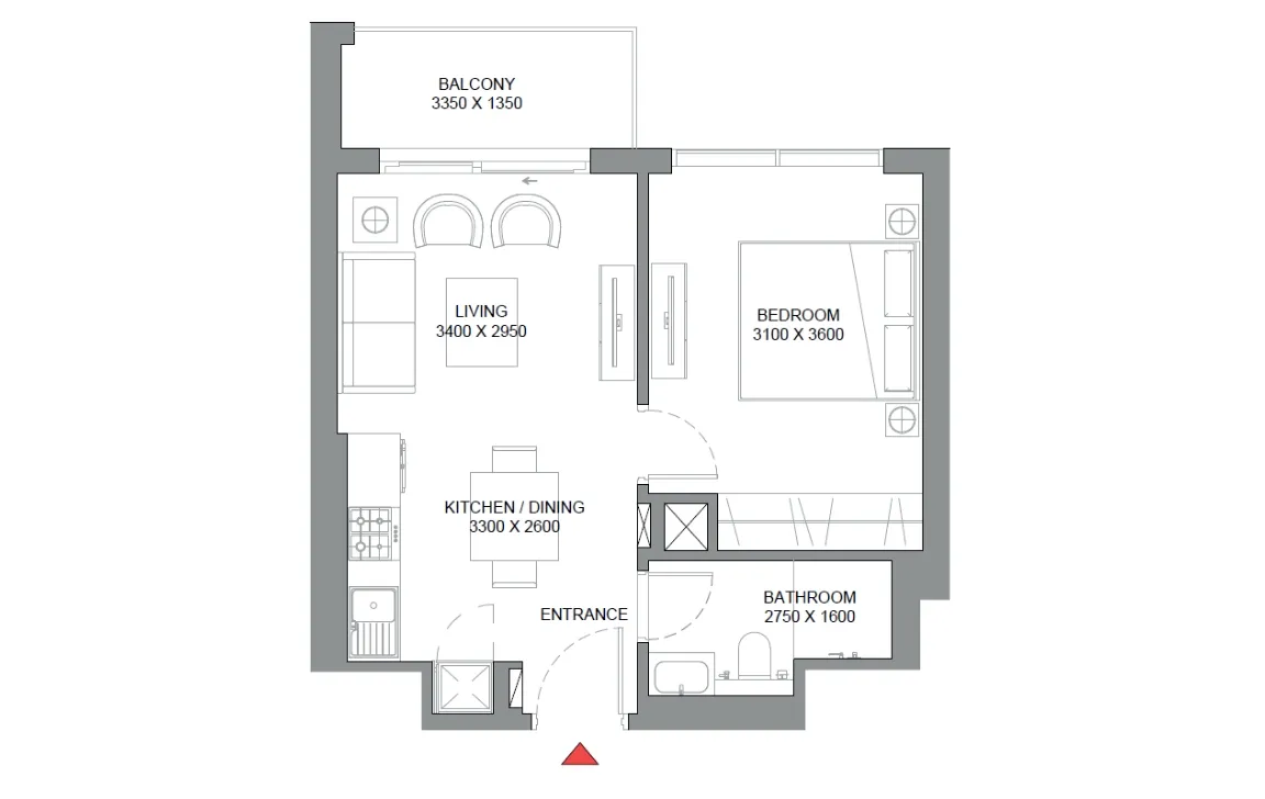 Sobha Riverside Crescent Floor Plan