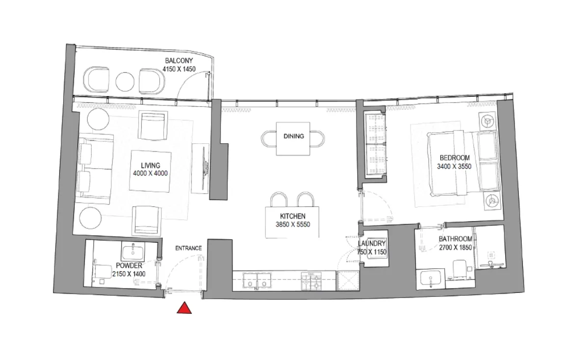 Sobha Seahaven Floor Plan