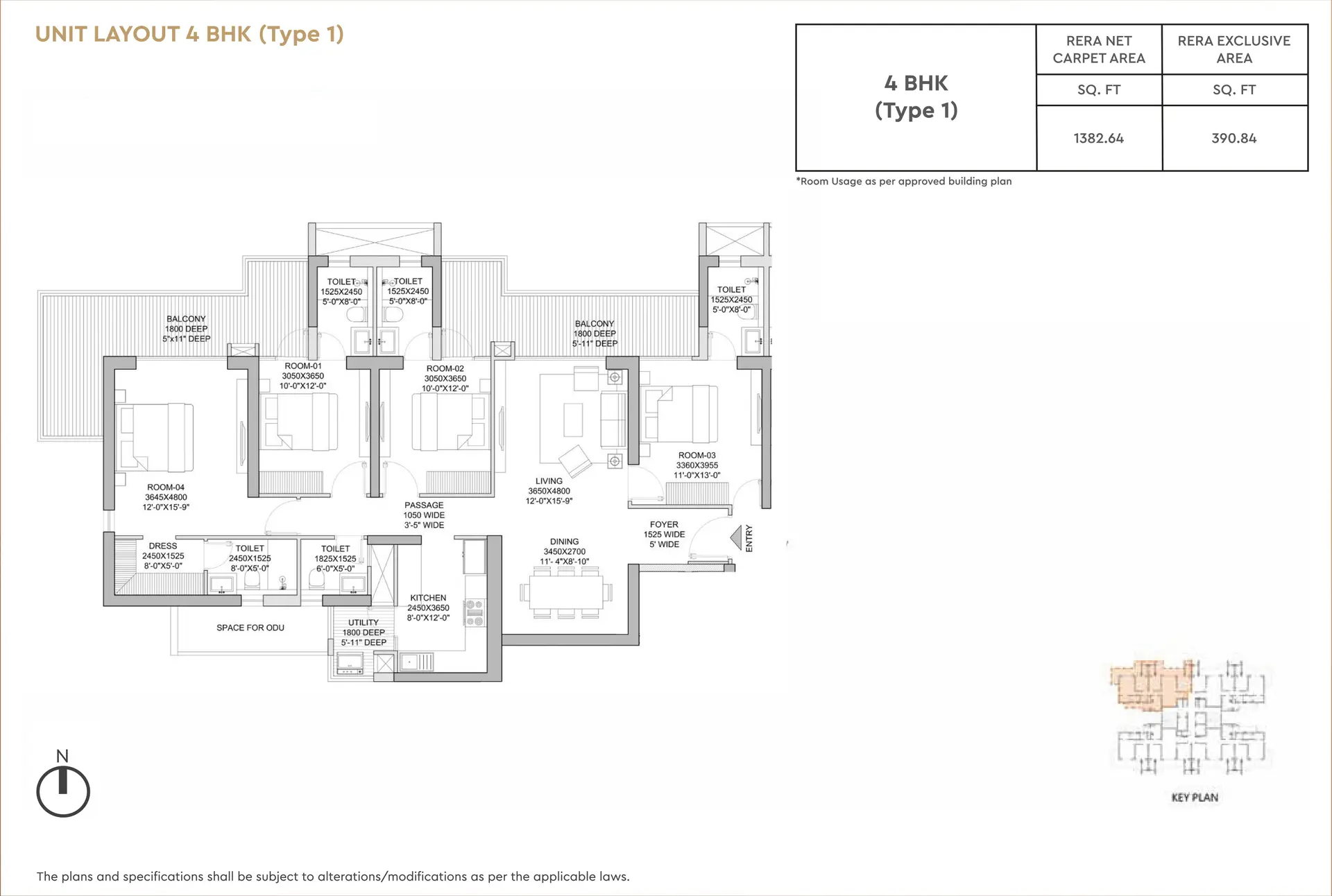 Godrej Zenith Floor Plan