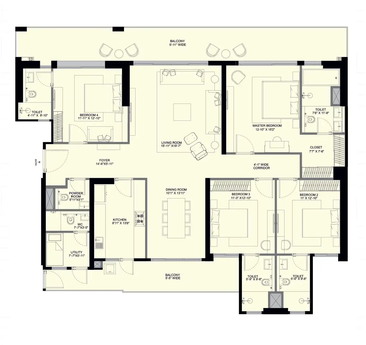 Conscient Elevate Reserve Floor Plan
