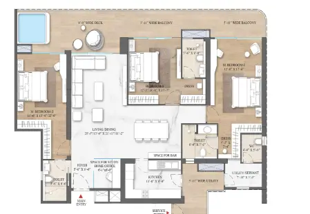 Smart World The Edition Floor Plan