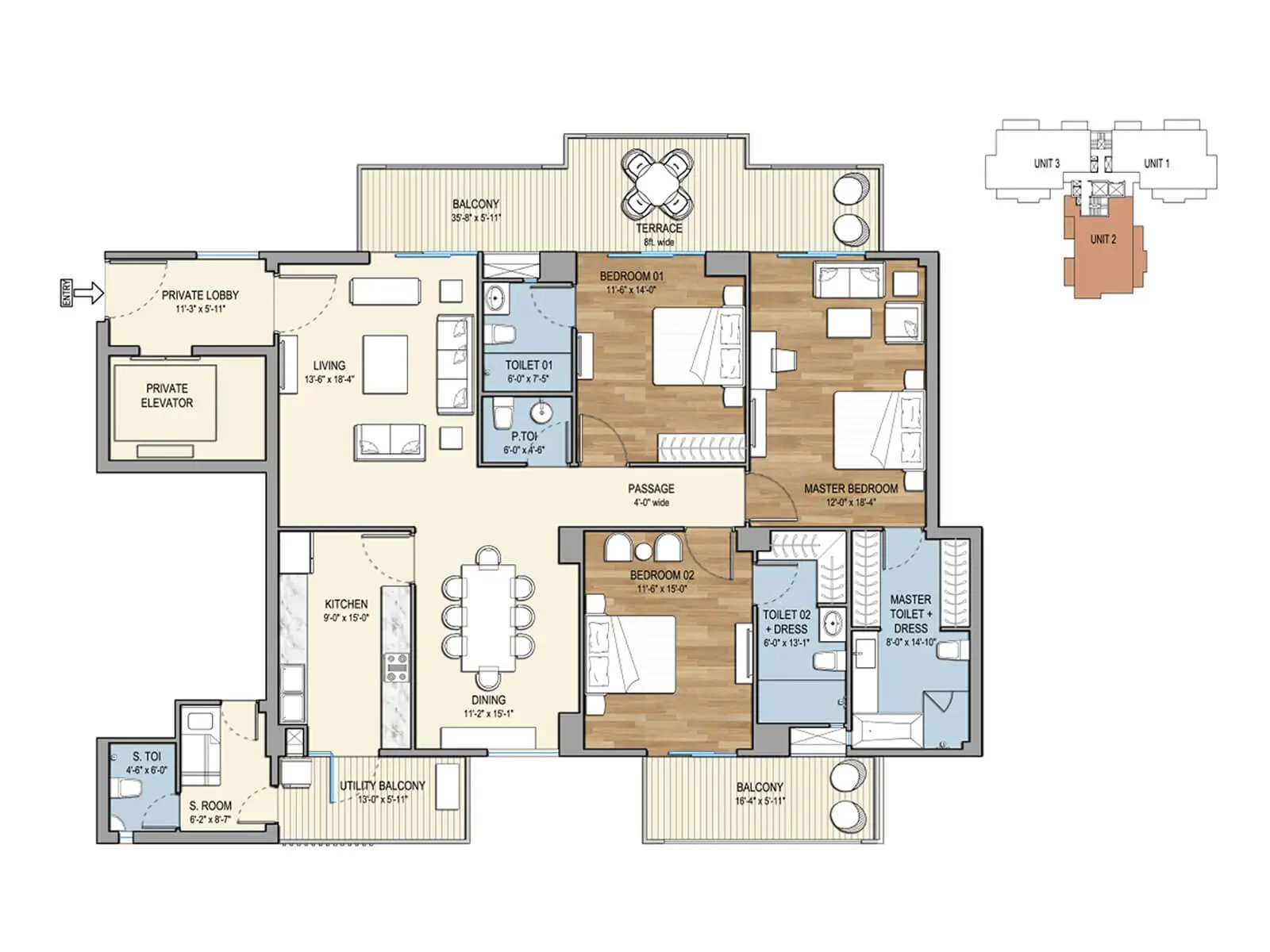 Tulip Monsella Floor Plan