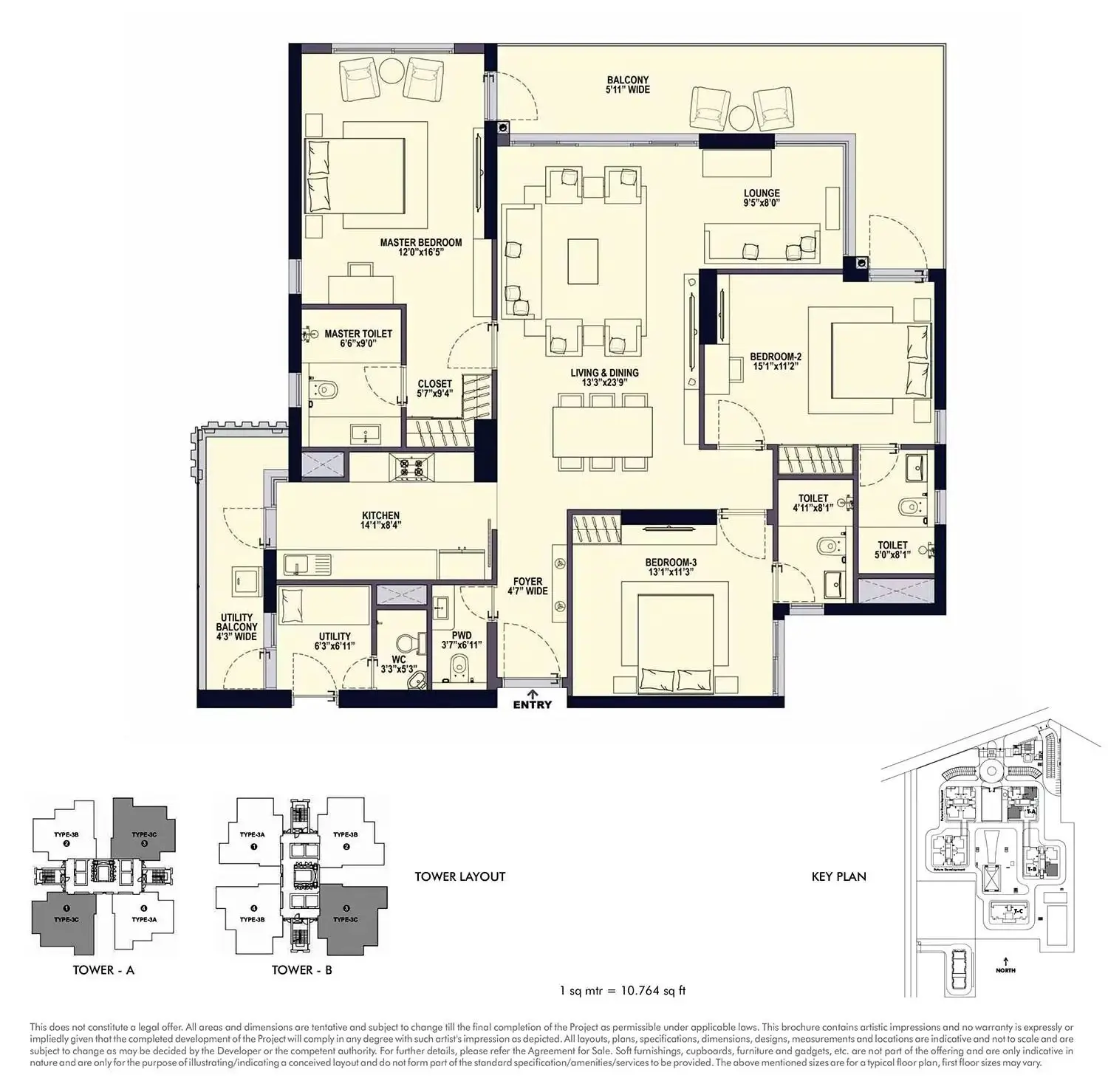 Conscient Hines Elevate Floor Plan