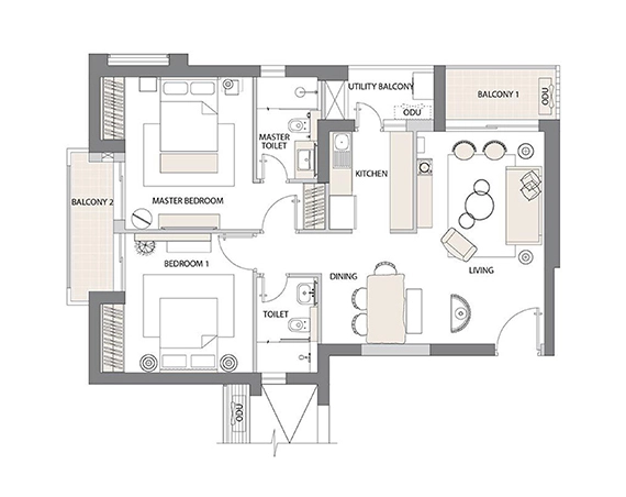 Emaar Digi Homes Floor Plan