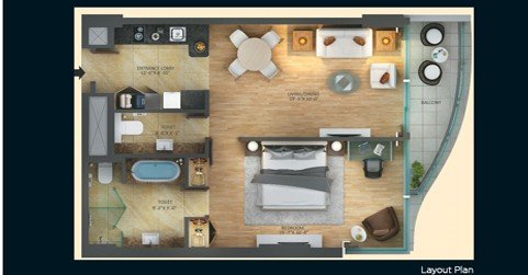 IREO Ascott Floor Plan