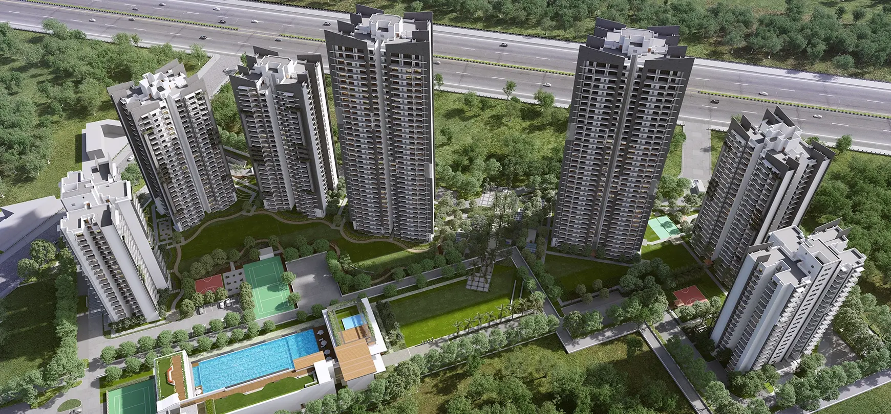 Location Advantage of Godrej Meridien Sector 106 Dwarka Expressway Gurgaon