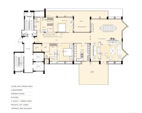 SS Group The Hibiscus Floor Plan