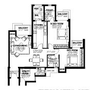 DLF Park Place Floor Plan
