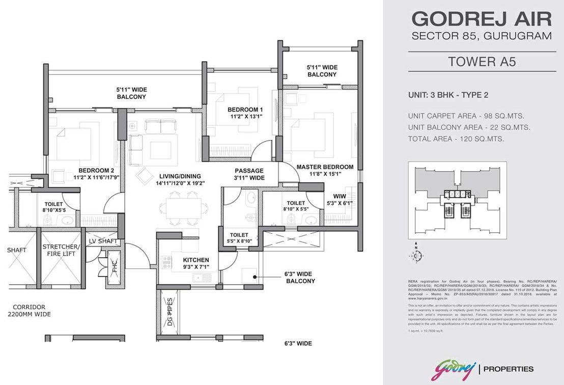 Godrej Air Floor Plan