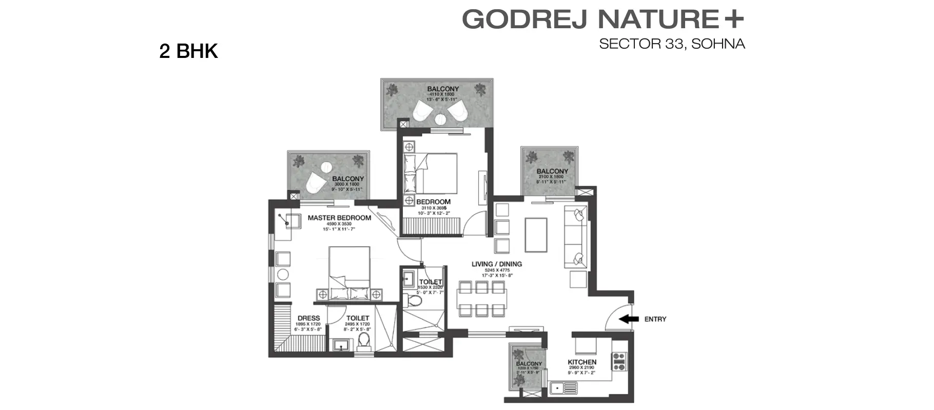 Godrej Nature Plus Floor Plan