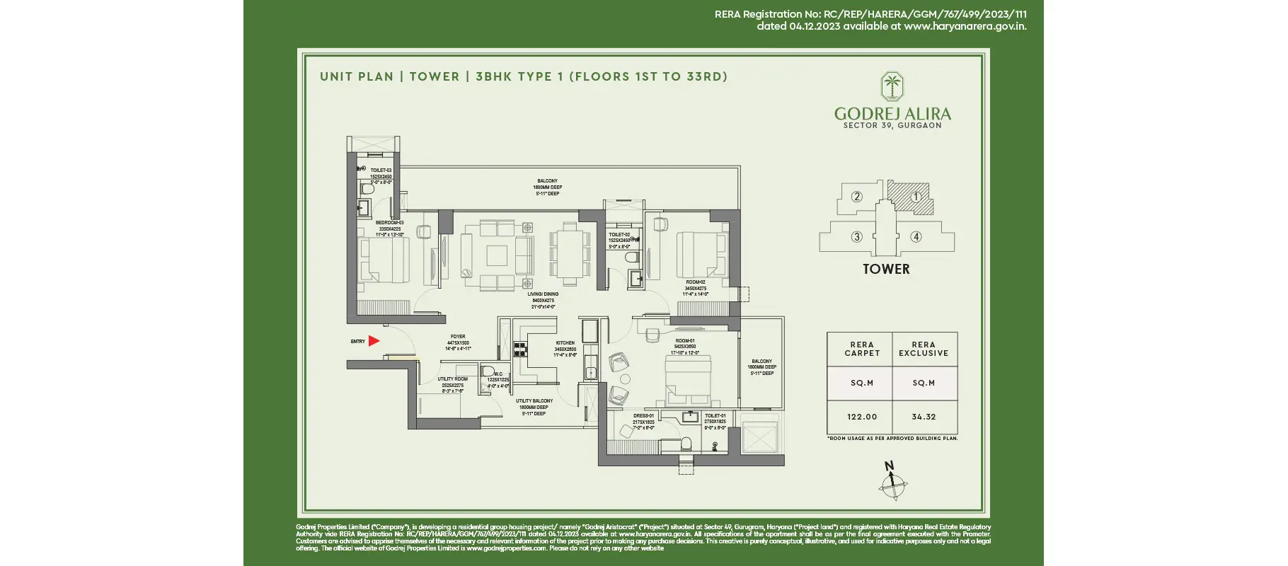 Godrej Alira Floor Plan