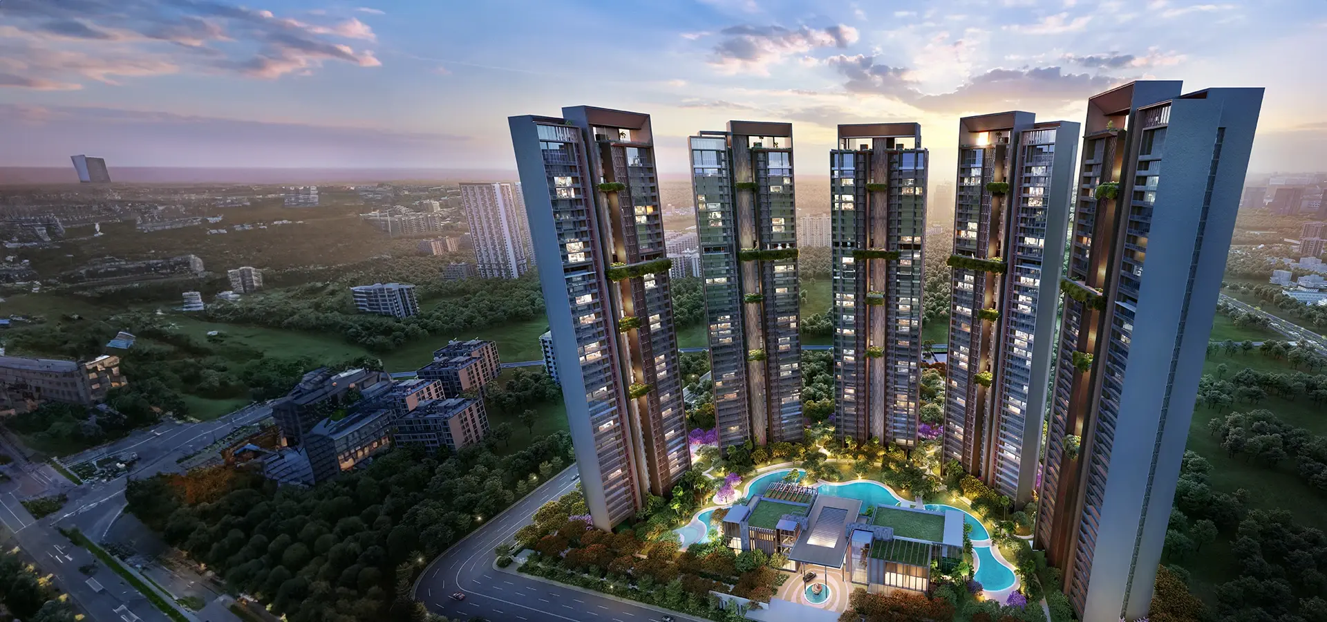 Location Advantages of Signature Global Titanium SPR Sector 71 Gurgaon