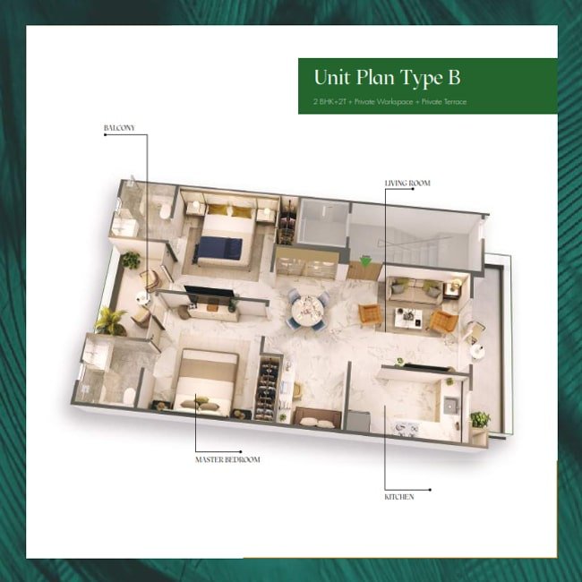 M3M Soulitude Floor Plan