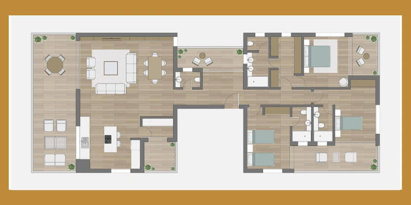 Whiteland Urban Resort Floor Plan
