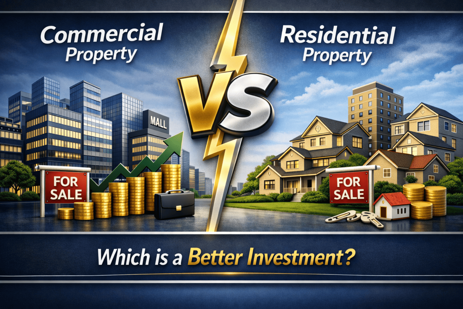 commercial vs residential