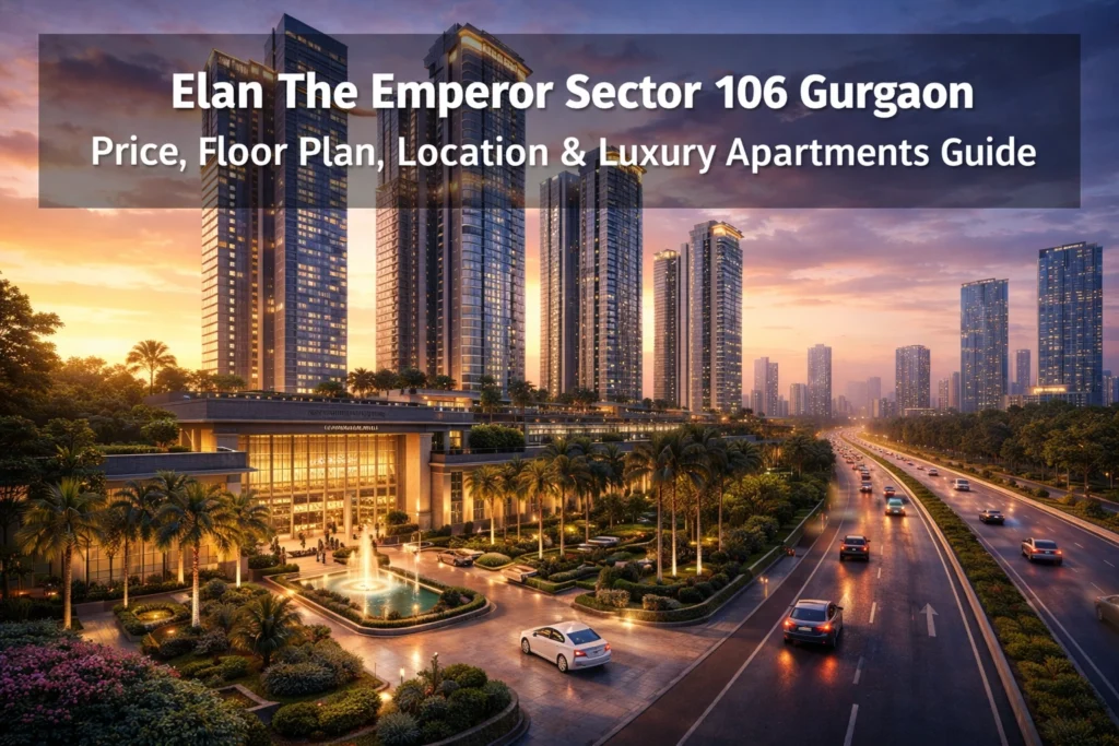 The Emperor Sector 106 Gurugram luxury residential towers on Dwarka Expressway