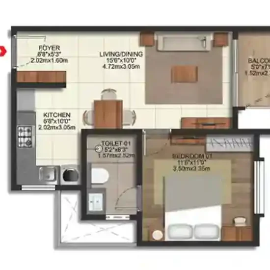 Brigade Eternia Floor Plan