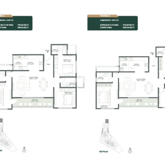 Embassy East Avenue Floor Plan​